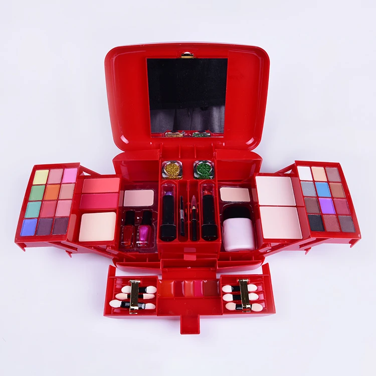 
Factory wholesale private label professional full make up kits custom hot sale multi-color cosmetics make up kits for women 