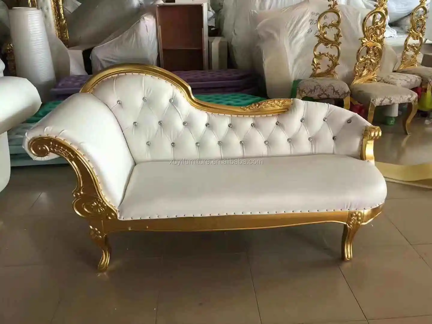 White Royal Luxury Wedding Chaise Sofa Set For Sale Buy Wedding Sofa