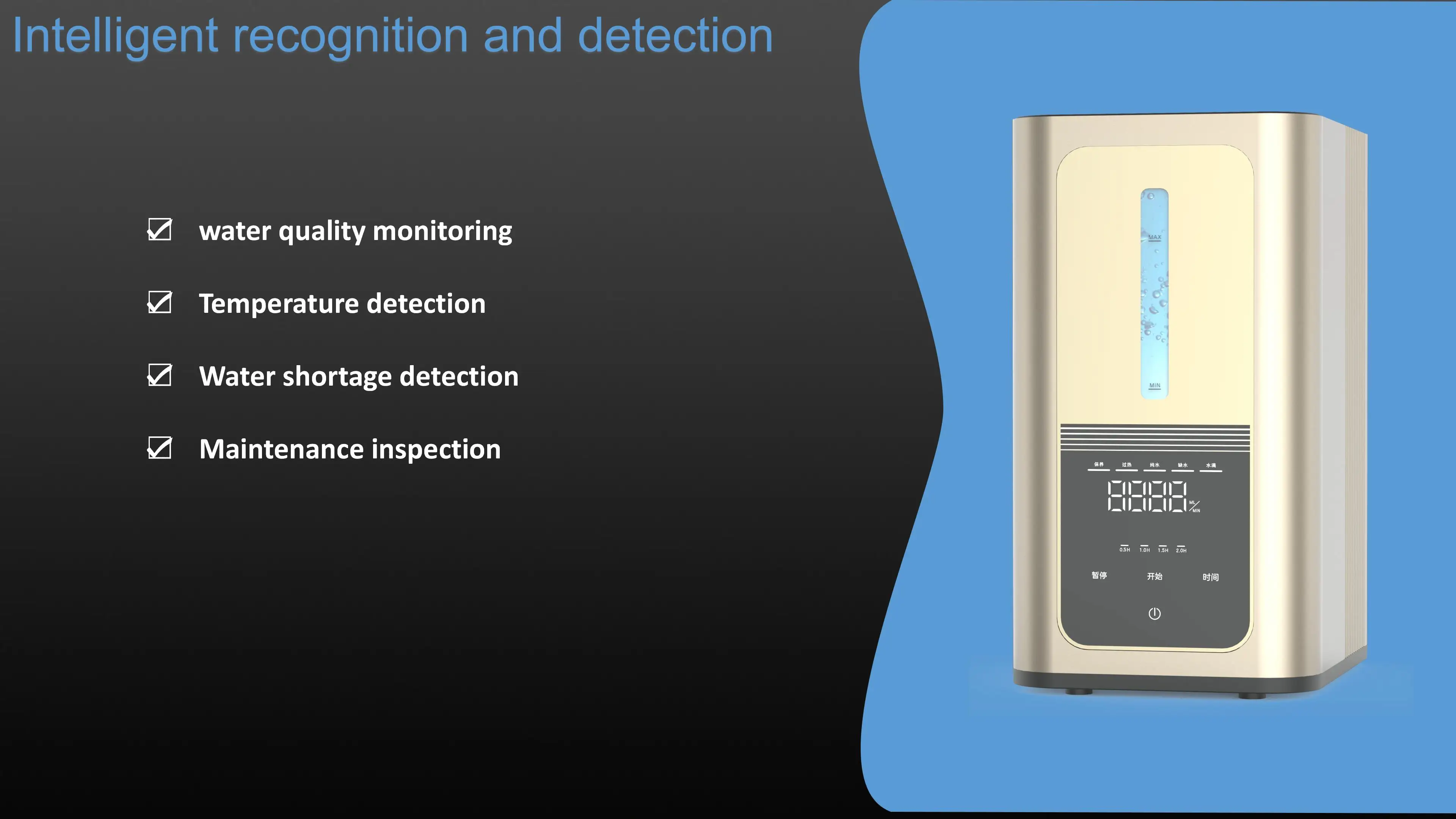 Hydrogen Electrolyzer 1000ml O2 and H2  Portable supplier