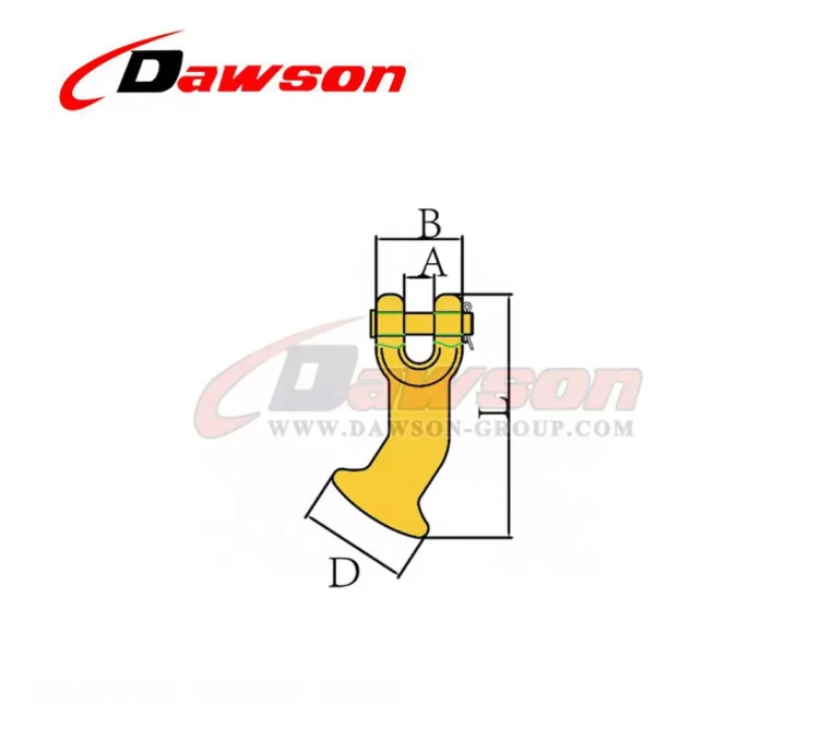 Ds070 G80 Clevis Elephant Foot For G80 Lashing Chain Buy Clevis