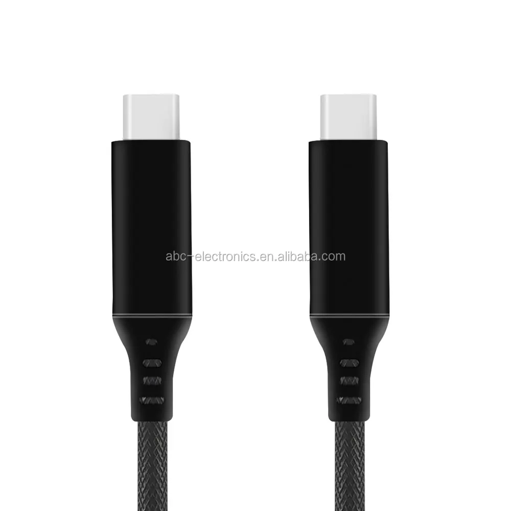 2020 Amazon Hot Selling Type C to Type C Charger Cable QC3.0 Fast Charging USB C Cable For Mobile phone - ANKUX.COM