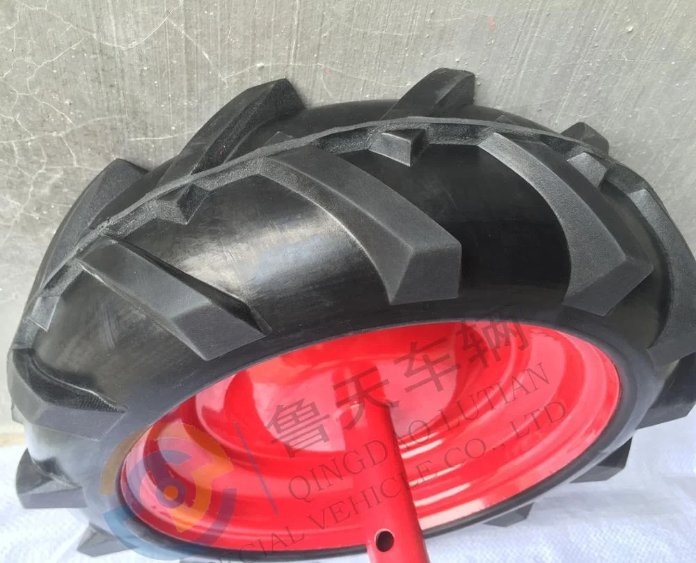 12' Agricultural Solid Rubber Wheel 12 Inch Puncture Proof Tractor Tyre