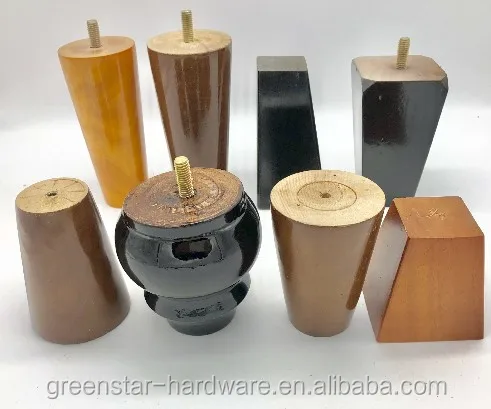 Patas De Madera Para Sofá,Cama,Mesa,Diseño Personalizado,Tamaños