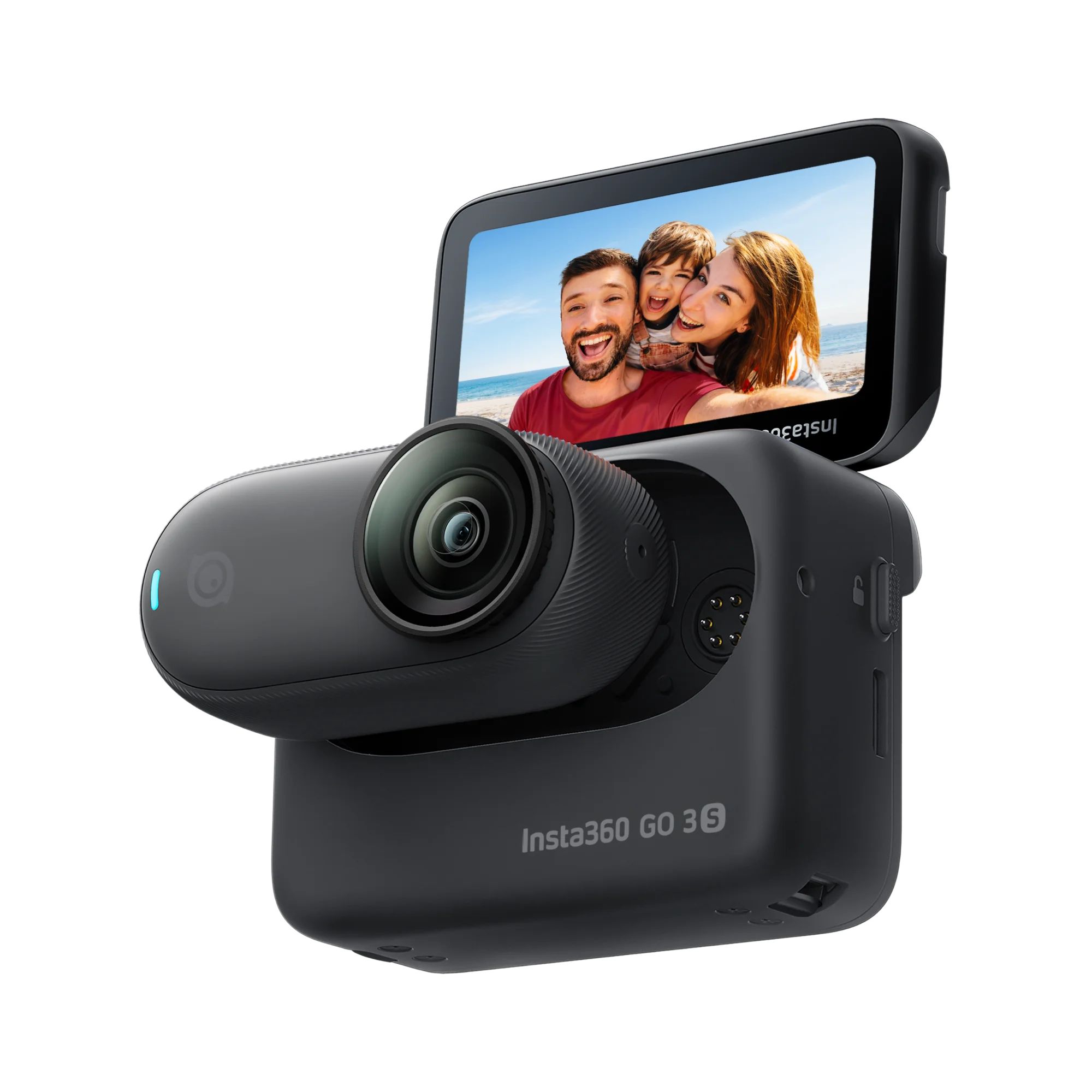Insta360 GO 3S 4K Tiny Camera 64G Standard Portable and Versatile Hands ...