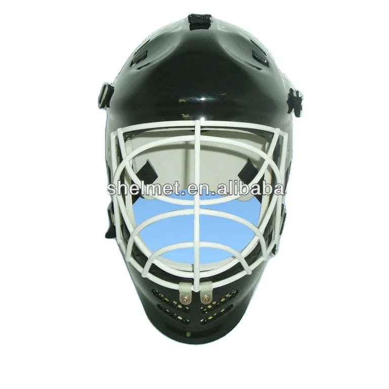 Attractive Goalie Helmet in MATT or GLOSSY Design CatEye Floorball