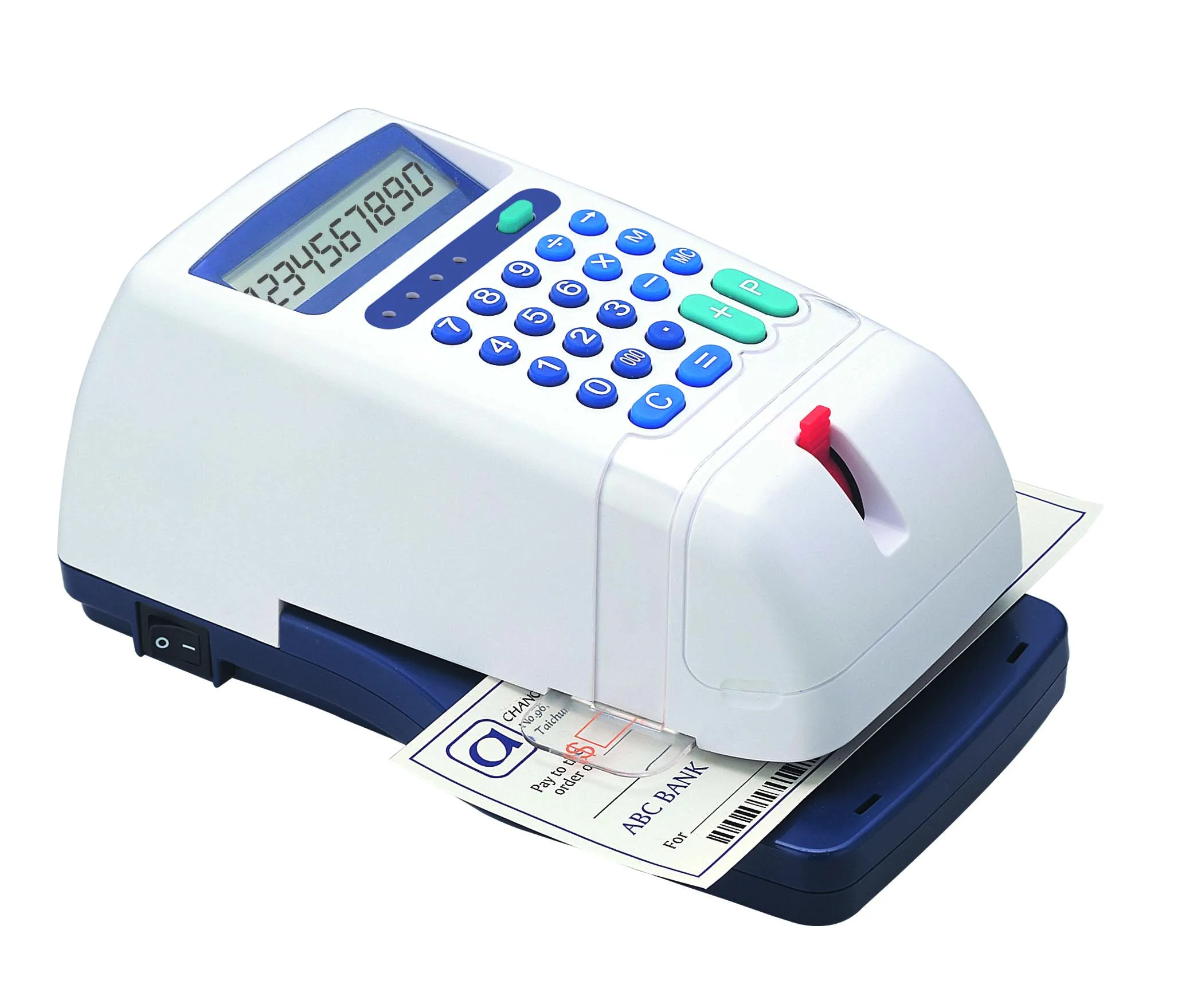 cheque writing machine