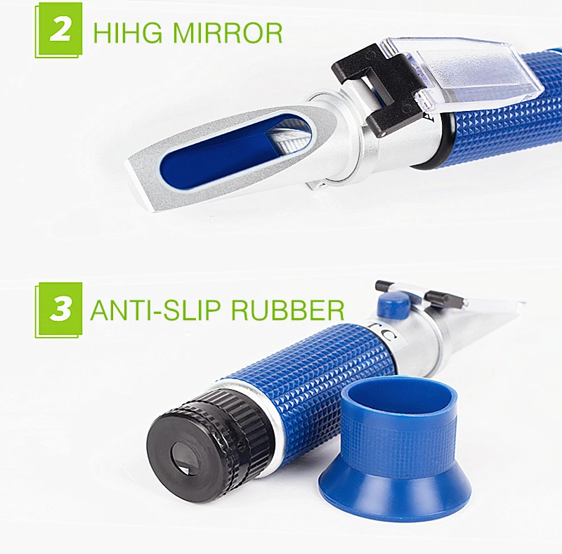 refractometer for oil testing refractometer with refractive index 1.435-1.520nd