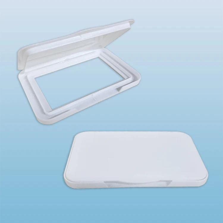 Plastic Wet Wipes Lids Flip Top Cap Cover Packaging Manufacturer Tissue
