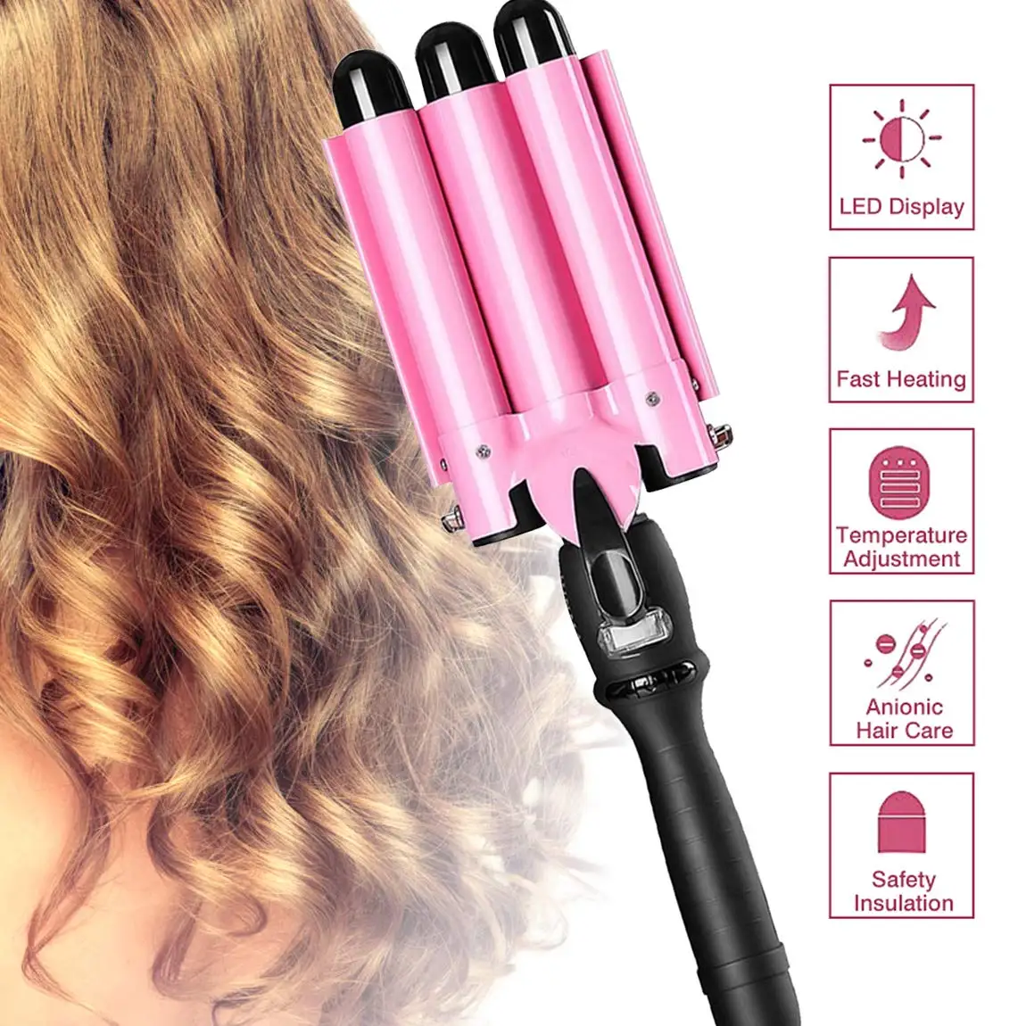 ceramic curling iron hair curler