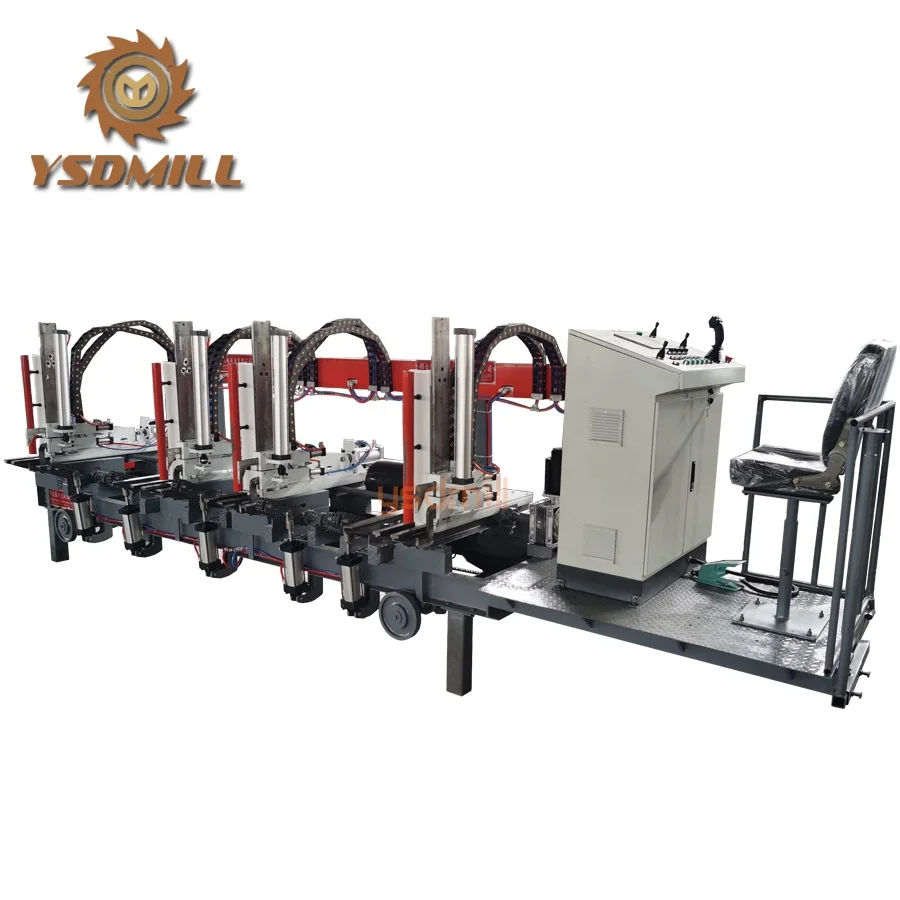 Automatic Laser Vertical Band Sawmill Wood Cutting Machine With Cnc