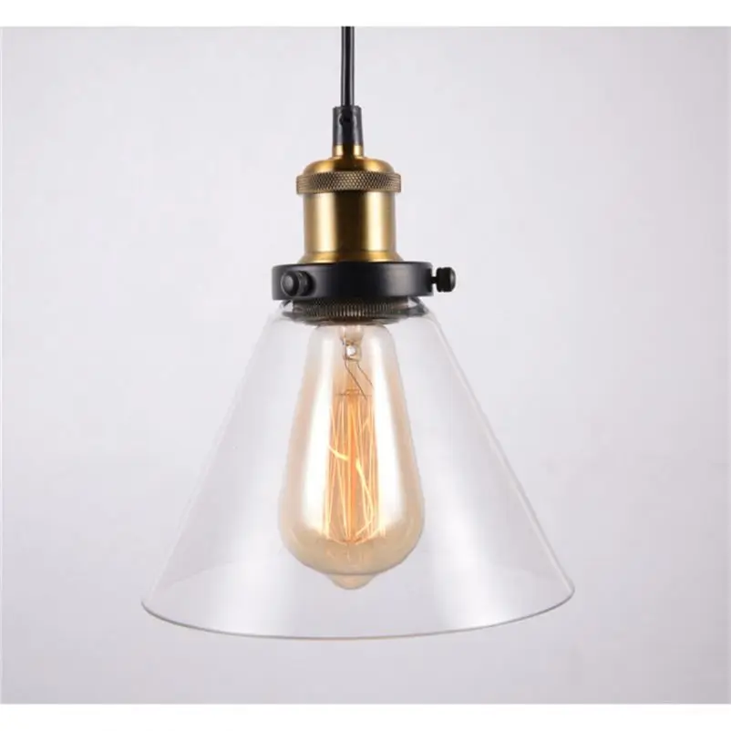 Fixture Vintage Fresh Single Glass Pendant Light