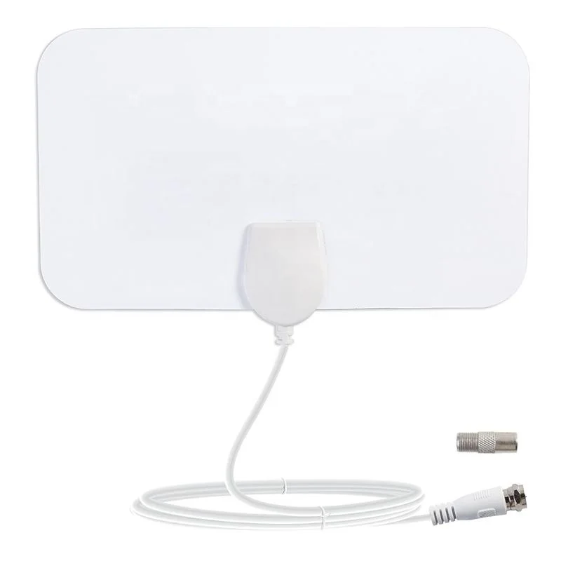 Indoor Digital Tv Antenna 80 Miles Hdtv Antena Mini Tv Aerial Vhf Uhf 