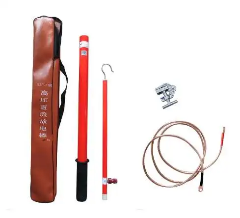 805401-1S Static Rods - Telescopic High Voltage FRP Discharge Rods
