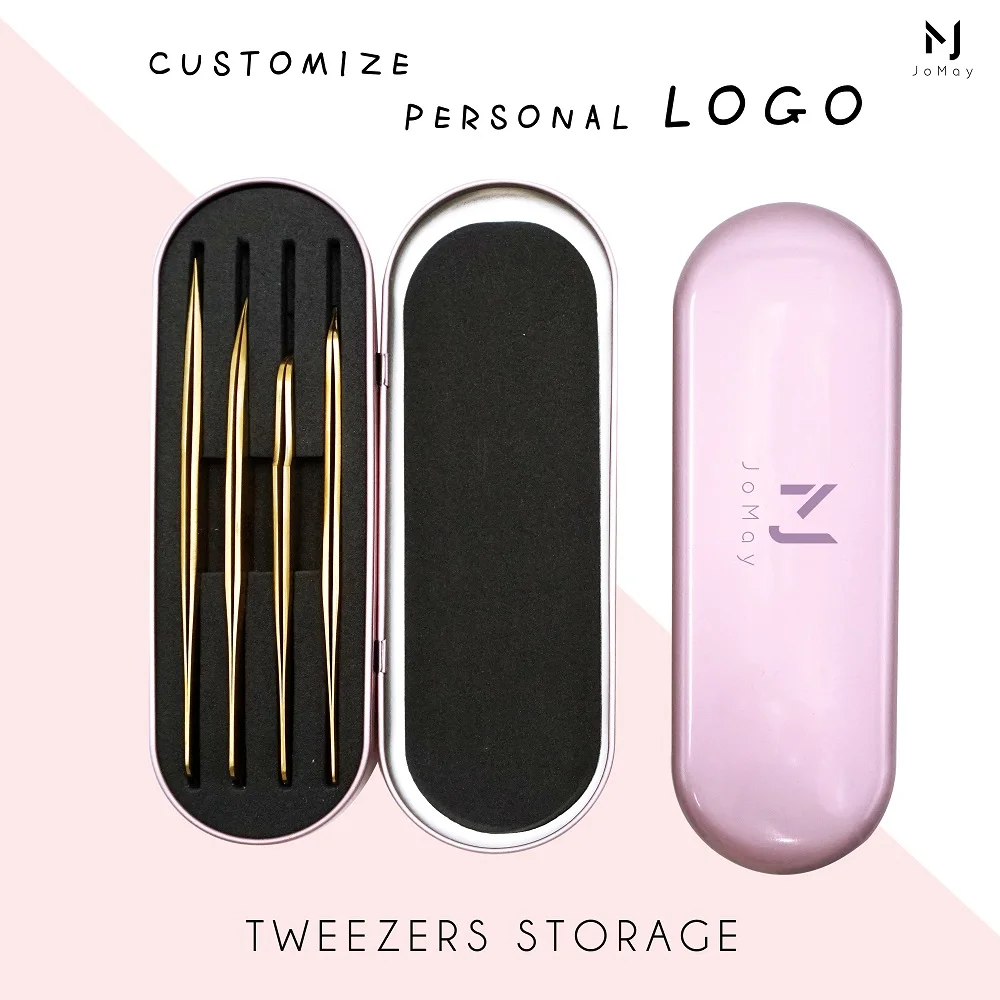 custom private label lash tweezers eyelash tweezers