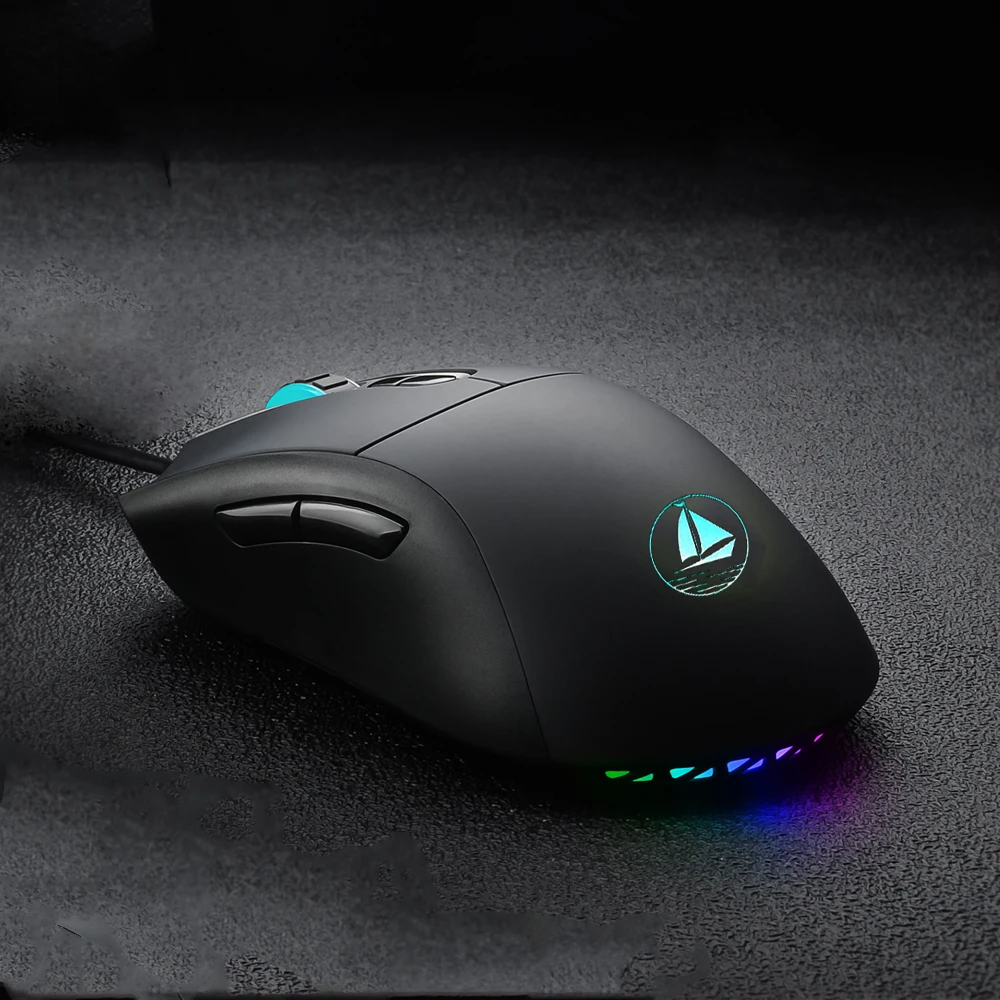 2020 customized rgb backlit usb wired optical gami