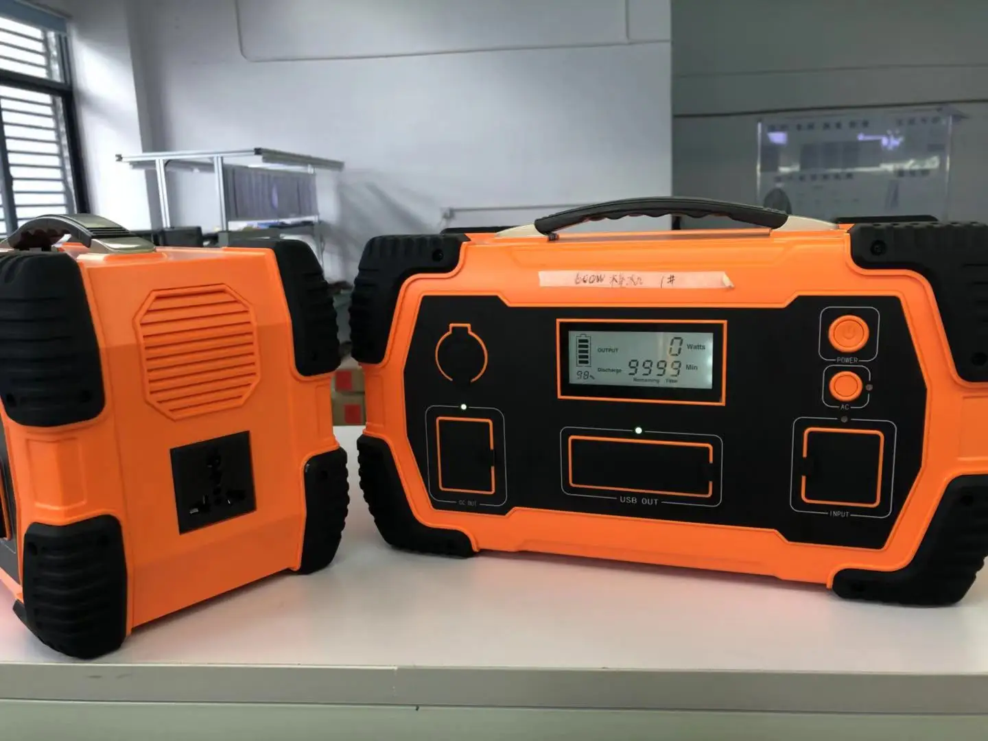 MIQ portable solar power station 460w modified sine wave inverter 125000mah power bank charging station - ANKUX.COM