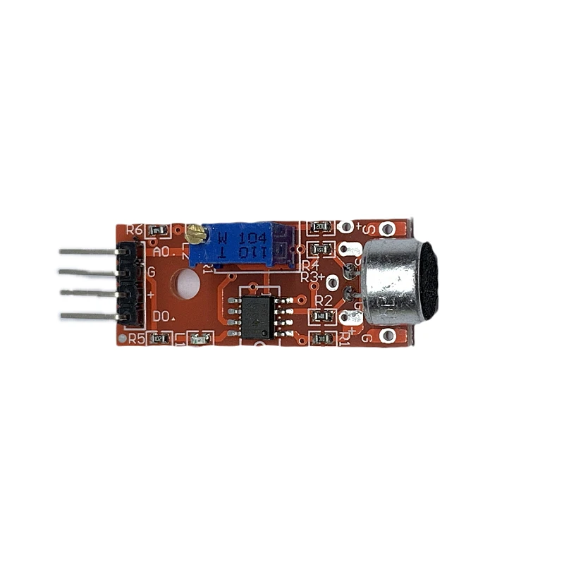Ky037 Voice Sound Detection Sensor Module 4 Pin High Sensitivity 3mm