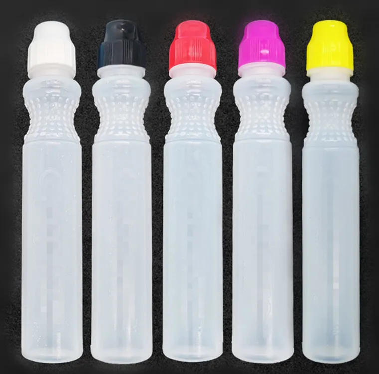Empty Dabber Markers Soft Plastic Bottle Paint Containers 15mm Sponge