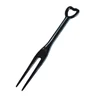 Disposable fruit fork Western dessert try to eat small fork four colors wholesale