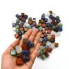 Natural Lapis Lazuli Crystal Square Tumbled Gravel Healing Stone Chakra Fortune Luck Healing Reiki Stone