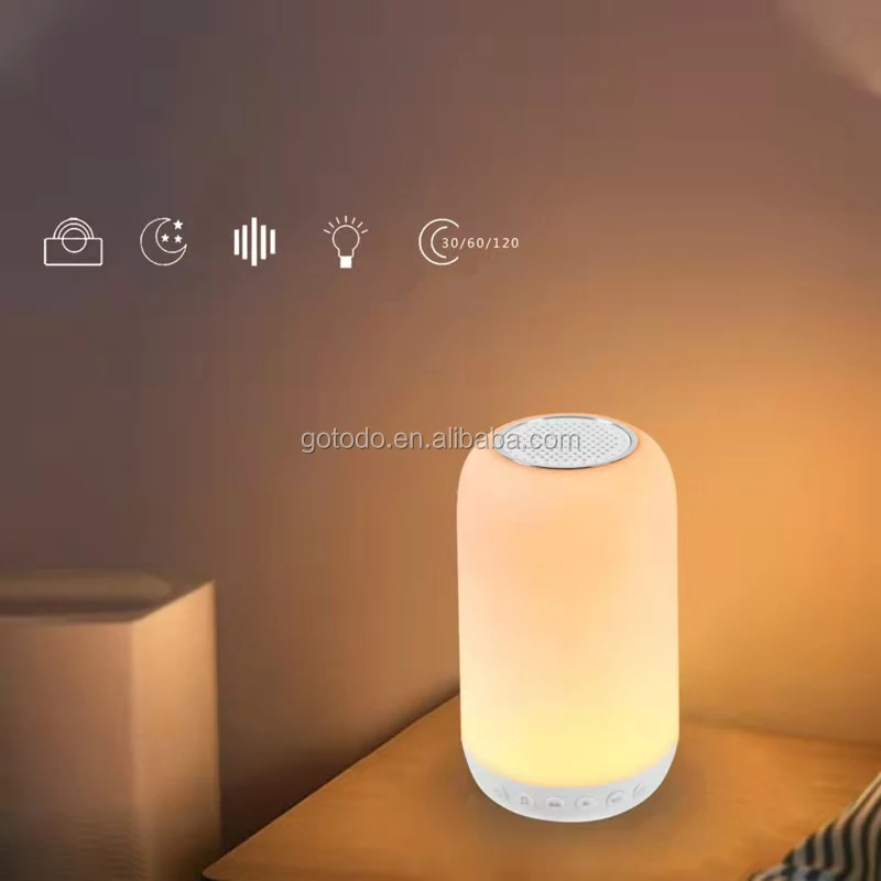 Aid Sleep Projector Touch Lamp Nursery Wireless Sound White Noise Machine With Baby Night Light