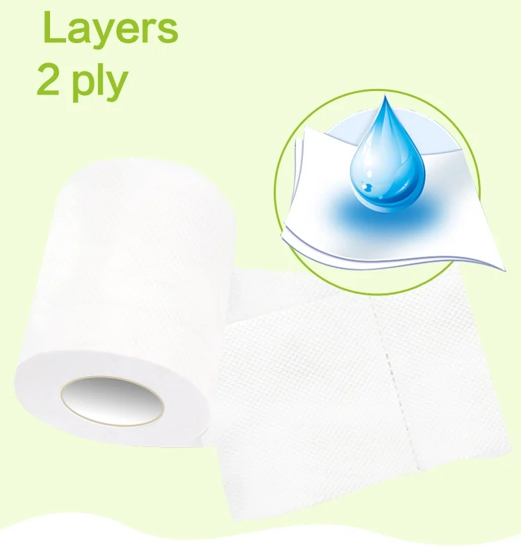 Luxury Individual Wrap 2 Ply Tissue Toilet Paper With Custom Packing
