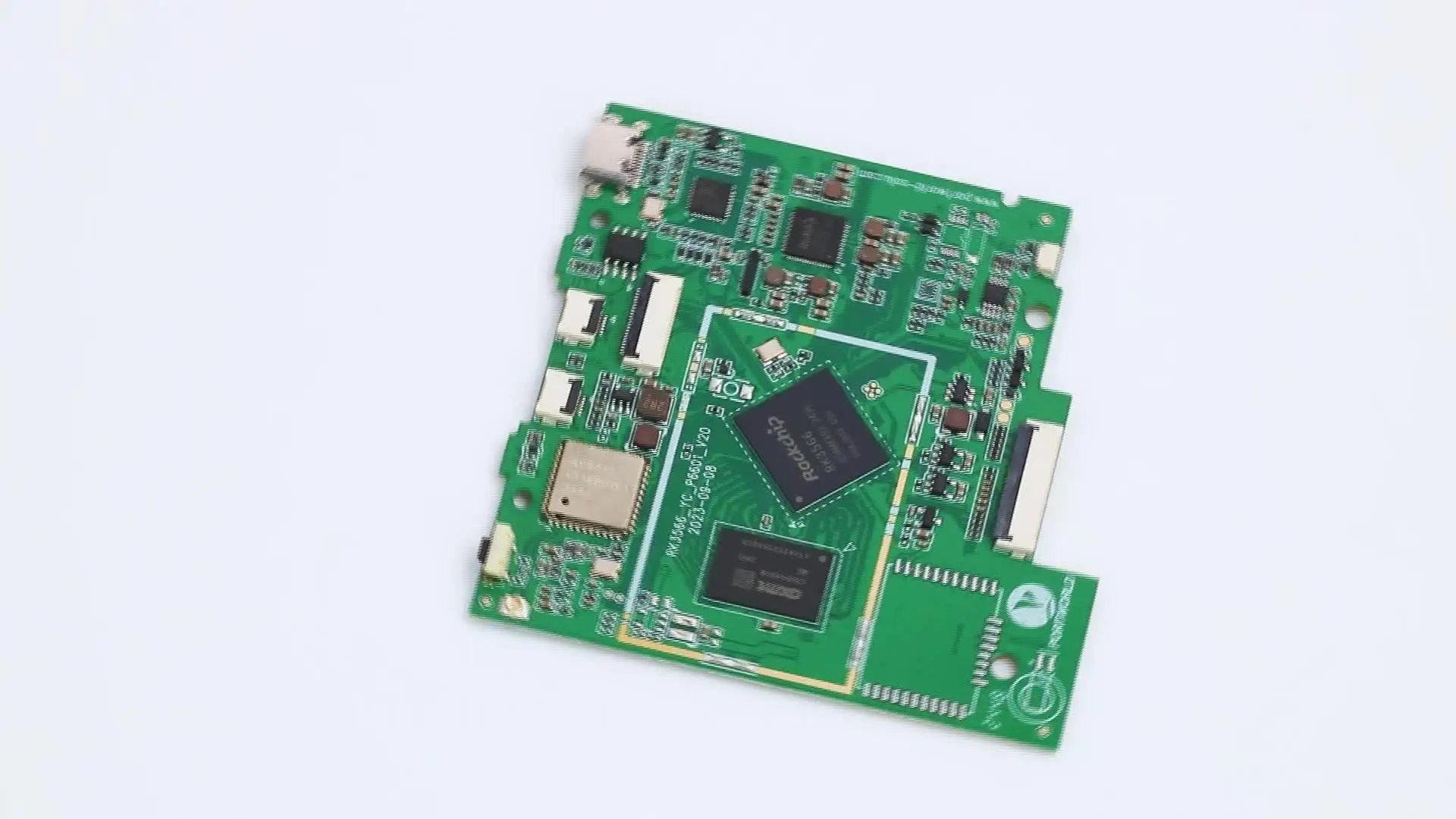 OEM P6601 PCBA Android Linux RK3566 Quad-core Motherboards for