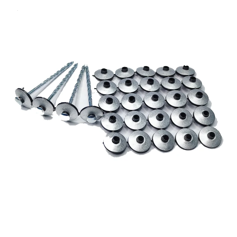 Galvanized Umbrella Head Roofing Nail With Washer Buy Roofing Nails