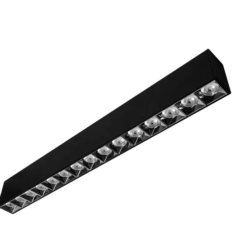 
2020 Hot high end seamless connection and no light leakage 2400lm 3000lm 3200lm 4000lm led viewline slim linear light 