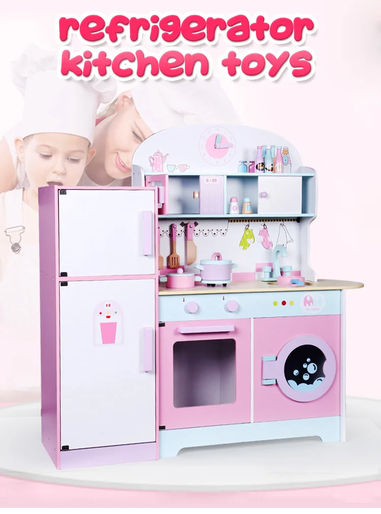 2021 hot sell wholesale wooden pretend play cooking toys wooden kitchen toys