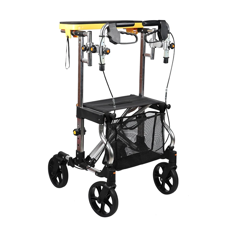 450lbs Capacity Beach Folding Patient Posterior 4 Wheeled Upright