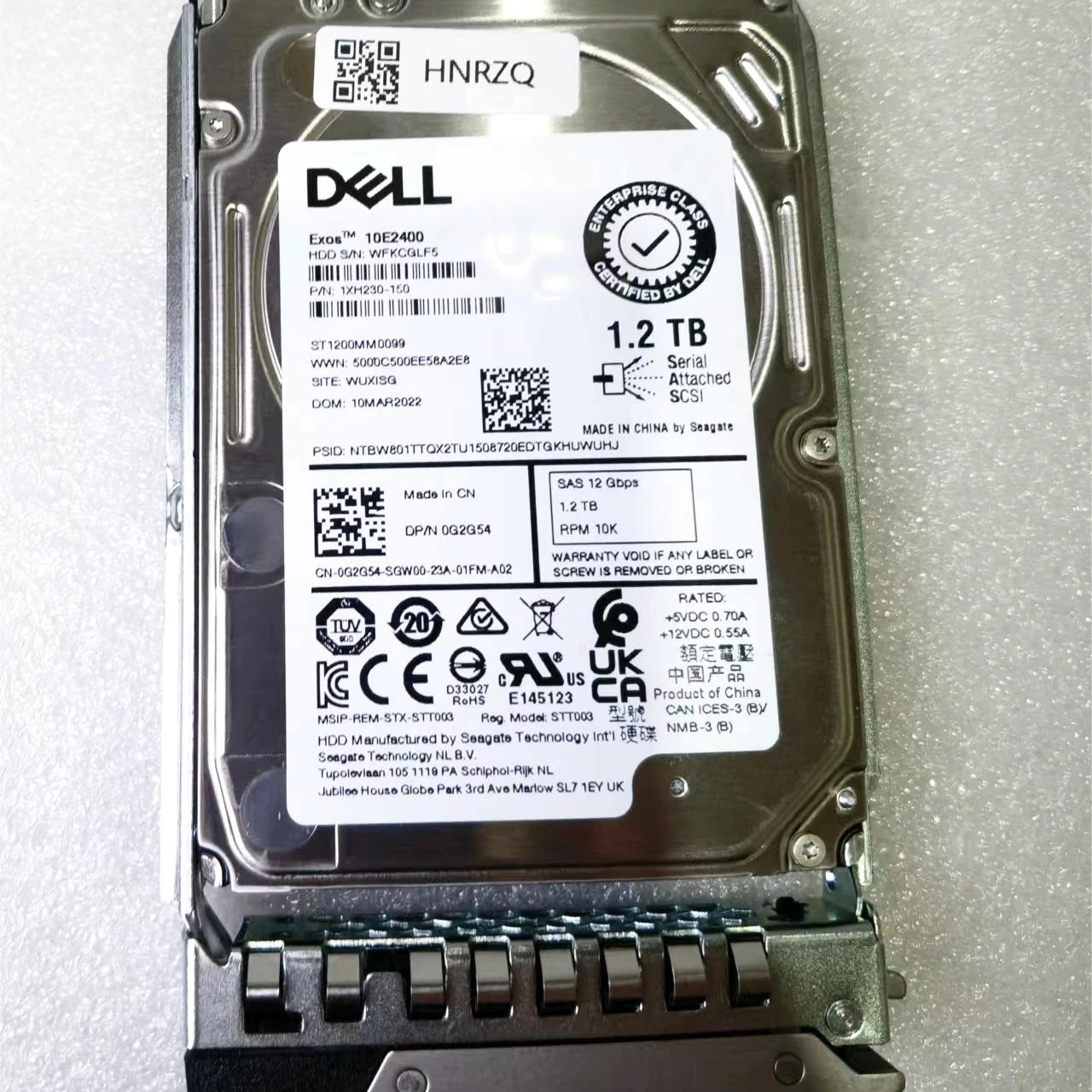 For Dell 1.2tb 10k Hard Disk Sas 2.5 Hdd Hard Drive Disk Internal