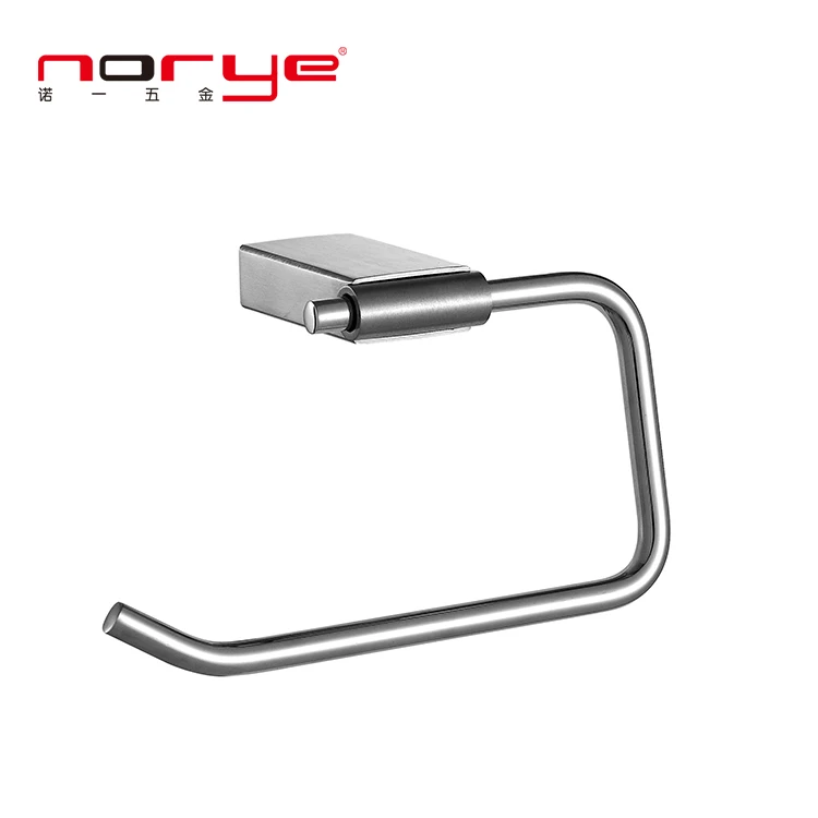 High Quality rectangle style Wall Mounted 304 Stainless Steel paper holder