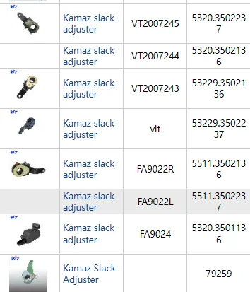 VIT-U Truck parts  Slack adjuster 21013180  102172031 1035344 supplier