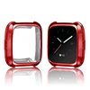 Soft Watch Cover Pure Color Smart Watch Case screen protector For Fitbit versa