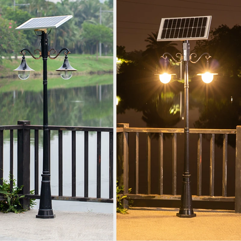European Garden Lamp Led Street Light Villa Garden Landscape solar Garden Lamp