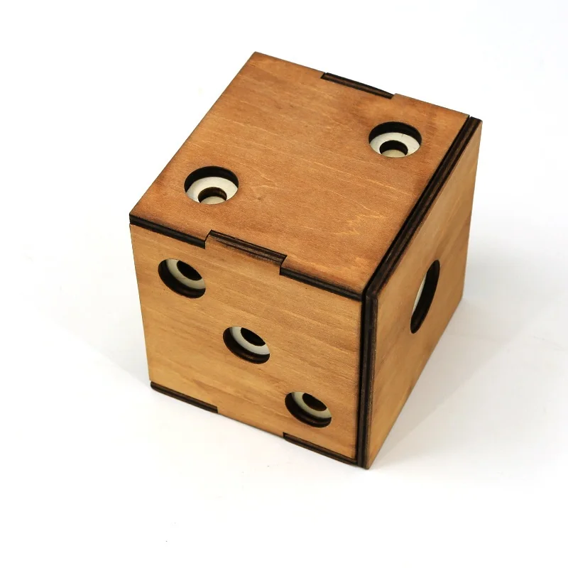 Wooden Magic Cube Box Dice Puzzle Box| Alibaba.com