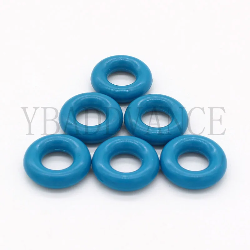 Blue Fuel Injector Filter O Rings For Fuel Injector Size 6.1x3.5mm