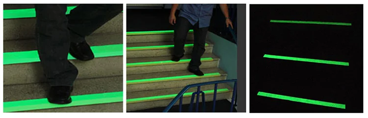 Glow in the Dark  Anti Slip Luminous Tape Waterproof for Stairs