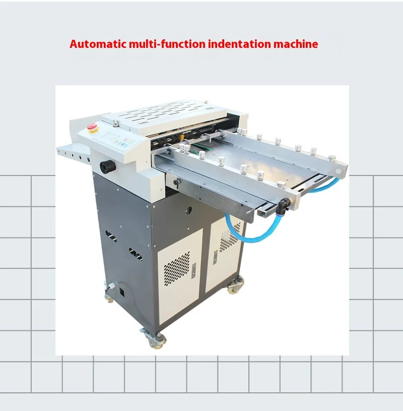 Multifunctional Fully Automatic YH480 Creasing Machine New Condition with Lower Suction Paper Feeding & Marking Gather Line