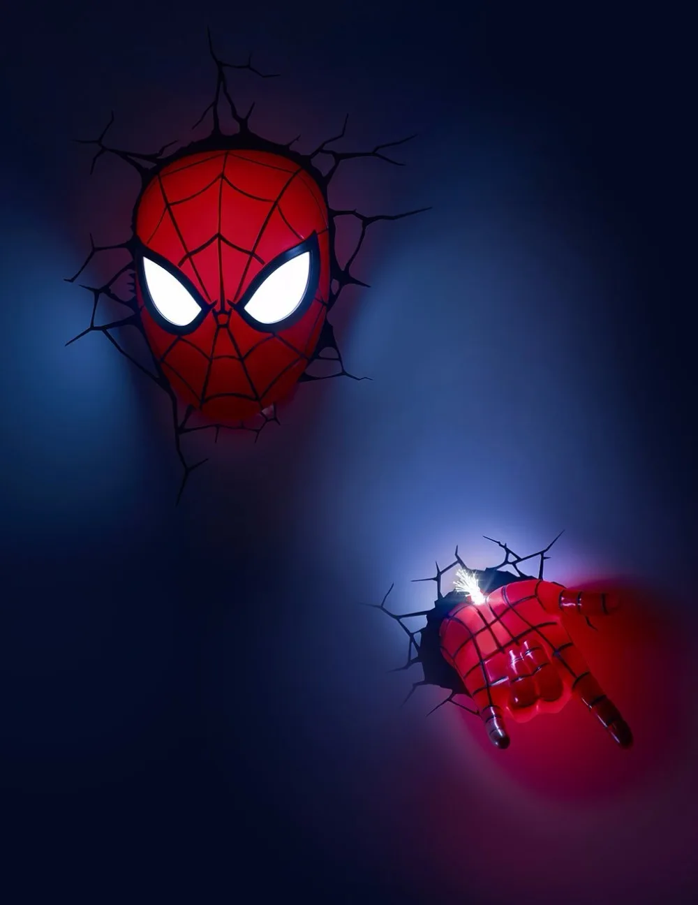 Spiderman lampe 3d led veilleuse Motifs découpés au laser Spider man 3d  lampe Fichiers vectoriels Super-héros éclairage nuit Cricut plans Marvel  led lampe -  France