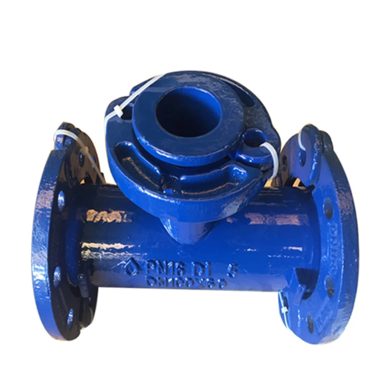 Ggg50 Bs En545 Ductile Iron Pipe Fitting All Loosing Flange Tee Epoxy Coating Surfacement Buy 9592