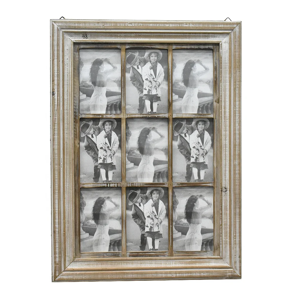 Wholesale Rustic Custom Natural Wall Picture Photo Frame Vintage