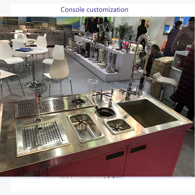 Commercial Bar Glass Sink Flusher With Side Spray Drain And Drip Tray