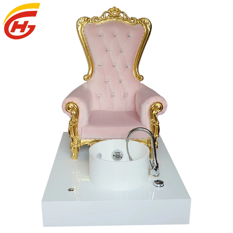 Retro Classic Fashion Queen Spa Foot Pedicure/manicure Chair Sofa With