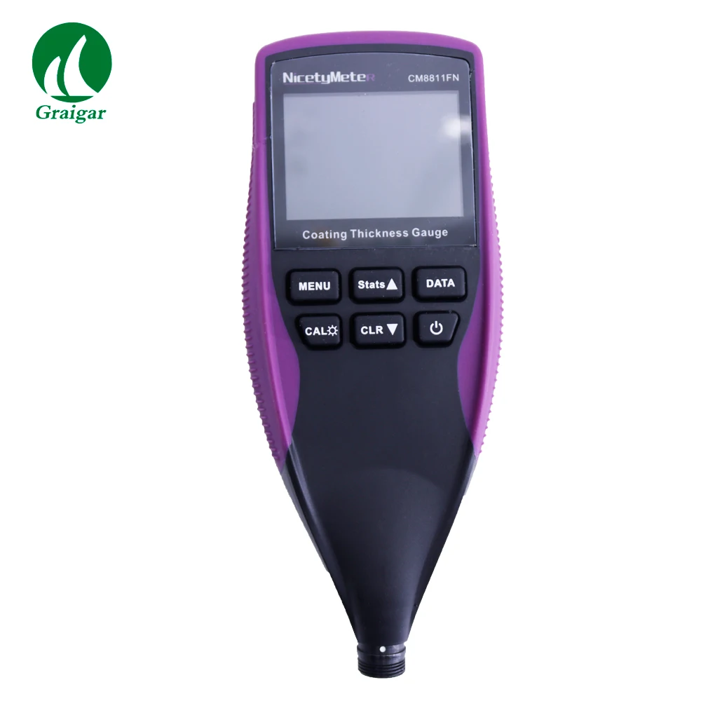 OUPPENG Thickness Meter Tester Gauge,CM8802FN High Accuracy Digital Coating Thickness Gauge Meter