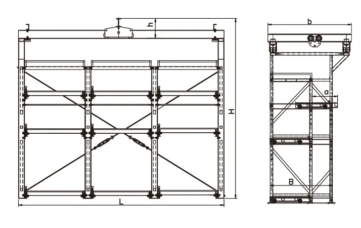 Heavy Duty Mold Storage Racks Mold Storage Shelf For Injection Workshop ...