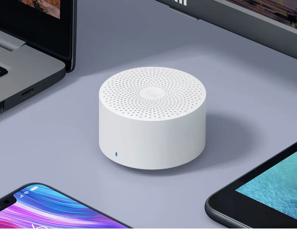 Xiaomi Bluetooth Speaker AI Control Handsfree Call Stereo Portable Wireless Mp3 Player Hands-free Speaker - ANKUX.COM