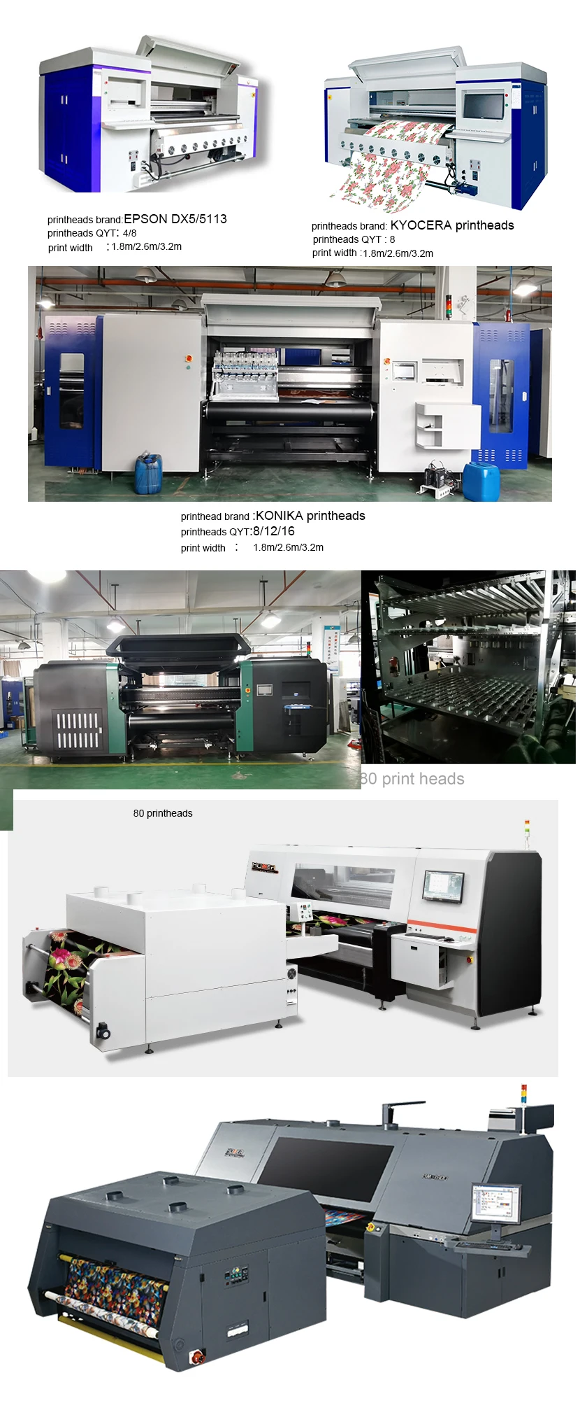 Enjet Cotton Fabric Inkjet Digital Textile Printer Silk Fabric Printer