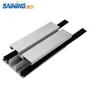 H Profile Extrusion Aluminium PC sheets Joint piece used as connector of 4.0mm-20mm polycarbonate sheet